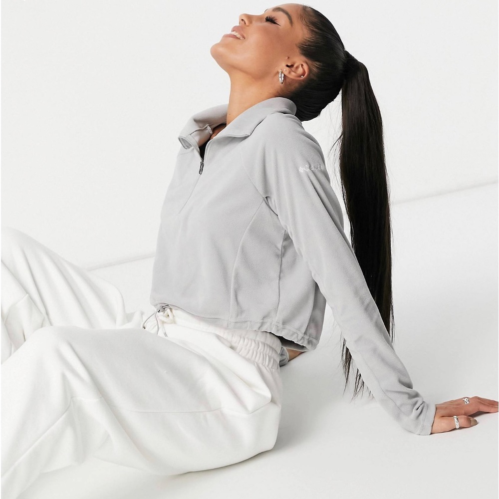 x Columbia x ASOS Cropped Fleece x